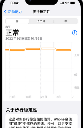 毕节iPhone手机维修如何在iPhone开启'步行稳定性通知'