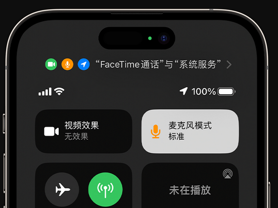 毕节苹果授权维修网点分享iPhone在通话时让你的声音更清晰 