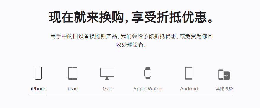 毕节苹果手机维修分享iPhone以旧换新的去处 